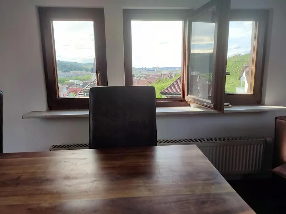 Weinberge - Fernblick - Stuttgart Apartment Mettingen  Germany