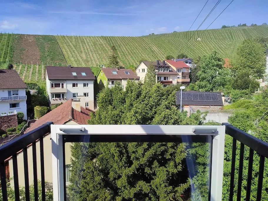 Weinberge - Fernblick - Stuttgart Apartment Mettingen